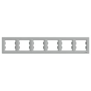 SCHNEIDER ELECTRIC ASFORA EPH5800661 EM 5Lİ YATAY ÇERÇEVE ALÜMİNYUM