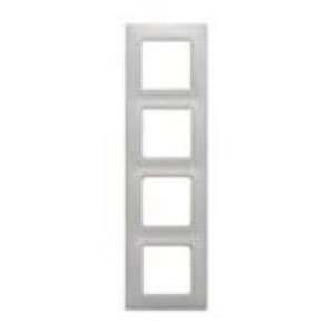 LEGRAND 768274 RAVENTİ ALÜMİNYUM DÖRTLÜ DİKEY ÇERÇEVE