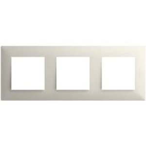 LEGRAND 768473 RAVENTİ KREM ÜÇLÜ YATAY ÇERÇEVE