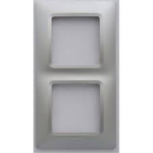 LEGRAND 768272 RAVENTİ ALÜMİNYUM İKİLİ DİKEY ÇERÇEVE