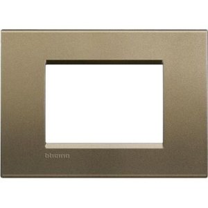 BTICINO LNA4803SQ KARE KAPAK PLAKASI 3 MODÜL ÇERÇEVE