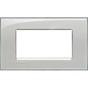 LEGRAND BTICINO 4 MODÜL BUZ ÇERÇEVE
