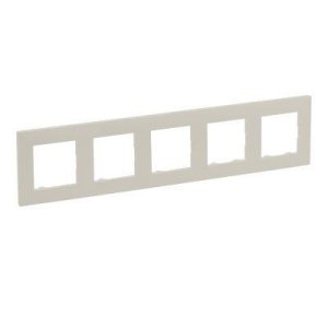 LEGRAND 768475 RAVENTİ KREM BEŞLİ YATAY ÇERÇEVE
