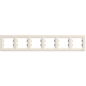 SCHNEIDER ELECTRIC EPH5800623 ASFORA KREM ALTILI YATAY ÇERÇEVE