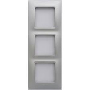 LEGRAND 767353 SALBEİ ALÜMİNYUM ÜÇLÜ DİKEY ÇERÇEVE