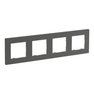 LEGRAND 768874 RAVENTİ TİTANYUM DÖRTLÜ YATAY ÇERÇEVE