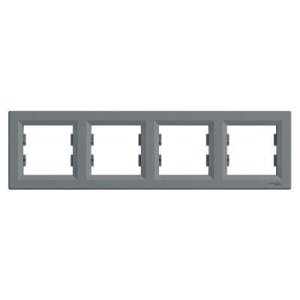 SCHNEIDER ELECTRIC EPH5800462 ASFORA ÇELİK DÖRTLÜ YATAY ÇERÇEVE