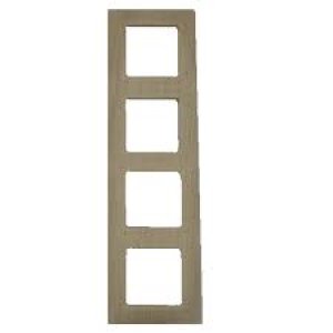 LEGRAND 767384 SALBEİ AHŞAP DÖRTLÜ DİKEY ÇERÇEVE