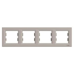 SCHNEIDER ELECTRIC EPH5800469 ASFORA BRONZ DÖRTLÜ YATAY ÇERÇEVE