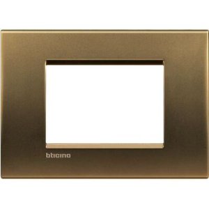 BTICINO LNA4803BZ KARE KAPAK PLAKASI 3 MODÜL ÇERÇEVE