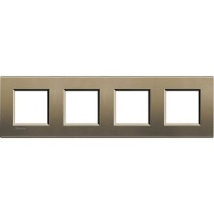 BTICINO LNA4802M4SQ KARE KAPAK PLAKASI 4X2 MODÜLLER ÇERÇEVE