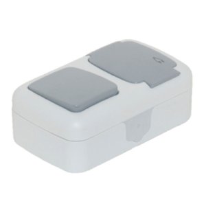 TP ELECTRIC NEMLİYER ANAHTAR + KAPAKLI TOPRAKLI PRİZ