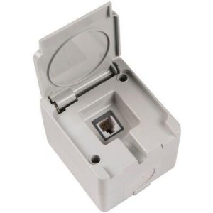 SCHNEIDER ELECTRIC NEMLİYER 1XRJ11 TELEFON PRİZİ GRİ