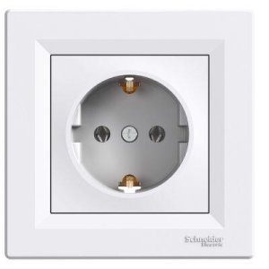 SCHNEIDER ELECTRIC EPH2900121 ASFORA BEYAZ TOPRAKLI PRİZ
