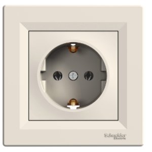 SCHNEIDER ELECTRIC EPH2900123 ASFORA KREM TOPRAKLI PRİZ