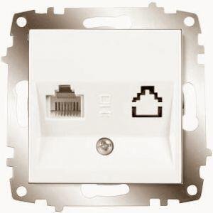 VIKO K/M KREM NUMERİS TELEFON PRİZİ