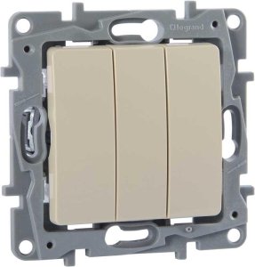 LEGRAND 768406 RAVENTİ KREM KOMÜTATÖR
