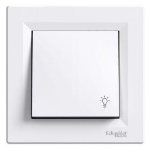 SCHNEIDER ELECTRIC EPH0900121 ASFORA BEYAZ IŞIK İŞARETLİ LIGHT ANAHTAR