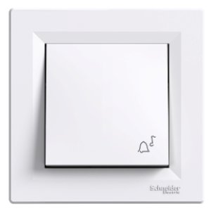 SCHNEIDER ELECTRIC EPH0800121 ASFORA BEYAZ ZİL İŞARETLİ LIGHT ANAHTAR