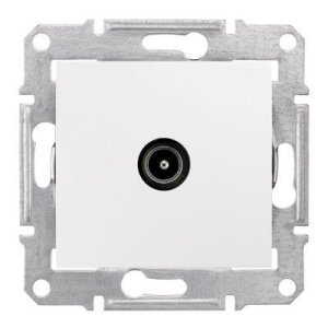 SCHNEIDER ELECTRIC SEDNA TV PRİZİ GEÇİŞLİ 8DB BEYAZ