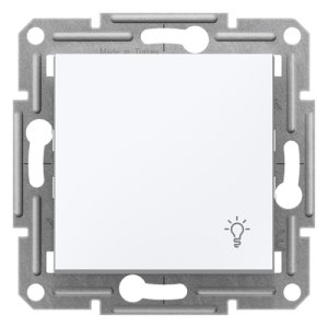 SCHNEIDER ELECTRIC EPH0970121 ASFORA BEYAZ IŞIK İŞARETLİ LIGHT ANAHTAR (ÇERÇEVESİZ)
