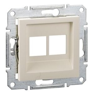 SCHNEİDER ELECTRİC EPH4470523 ASFORA 2*RJ45 KONNEKTÖRSÜZ DATA PRİZİ KREM ÇERÇEVESİZ