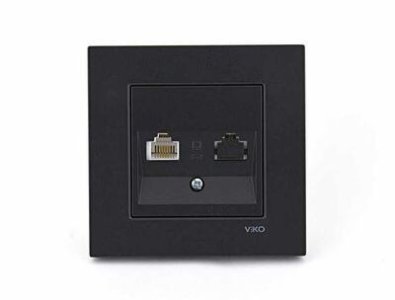 VIKO ARTLINE SİYAH DATA/NUMERİS KAPAK