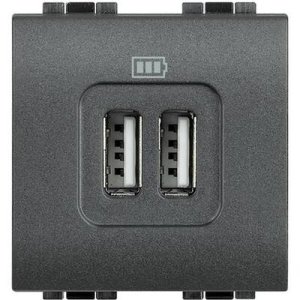 BTICINO L4285C2 2 YOLLU USB SOKETİ