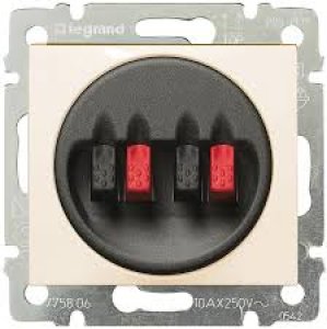 LEGRAND VALENA BEJ 2'Lİ HOPARLÖR PRİZİ