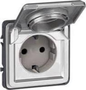 LEGRAND ALMAN STANDARDI KAPAKLI TOPRAKLI PRİZ
