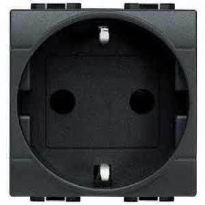 LEGRAND BTICINO 16A TOPRAKLI PRİZ ANTRASİT