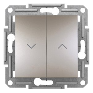 SCHNEIDER ELECTRIC EPH1300169 ASFORA BRONZ JALUZİ ANAHTAR (ÇERÇEVESİZ)