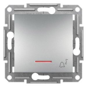 SCHNEIDER ELECTRIC EPH1700161 ZİL YER BELİRLEME IŞIKLI 1 KUTUPLU BUTON VİDASIZ TERM, ÇERÇEVESİZ, ALÜMİNYUM