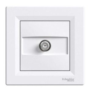 SCHNEIDER ELECTRIC EPH3700123 ASFORA KREM SAT PRİZİ 1DB SONLU