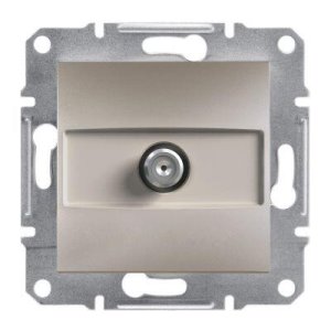 SCHNEIDER ELECTRIC EPH3700169 ASFORA BRONZ SAT UYDU PRİZİ 1DB SONLU