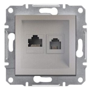SCHNEİDER ELECTRİC EPH5200169 ASFORA RJ45 CAT6 UTP RJ11 BRONZ