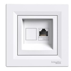 SCHNEİDER ELECTRİC EPH4700121 ASFORA 1*RJ45 CAT6 UTP BEYAZ