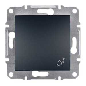 SCHNEIDER ELECTRIC EPH0800171 ASFORA ANTRASİT ZİL İŞARETLİ LIGHT ANAHTAR (ÇERÇEVESİZ)