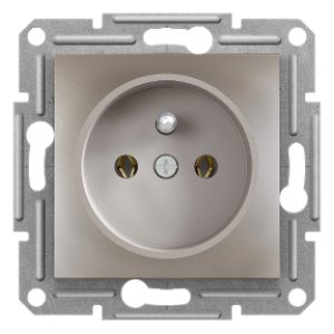 SCHNEIDER ELECTRIC EPH2800169 ASFORA BRONZ UPS PİM TOPRAKLAMALI PRİZ