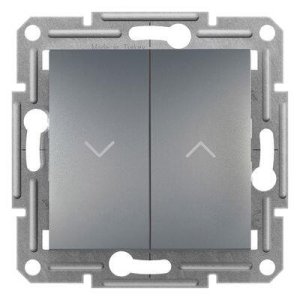 SCHNEIDER ELECTRIC EPH1300562 ASFORA ÇELİK JALUZİ ANAHTAR (ÇERÇEVESİZ)