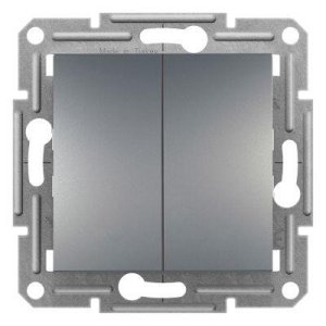 SCHNEIDER ELECTRIC EPH1100162 ASFORA ÇELİK İKİLİ LİHT BUTONU KOMÜTATÖR ANAHTAR