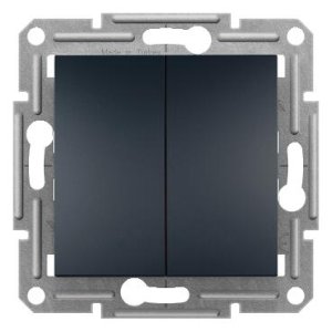 SCHNEİDER ELECTRİC EPH1100171 ASFORA PLUS KOMÜTATÖR LİHT ANTRASİT VİDASIZ ÇERÇEVESİZ