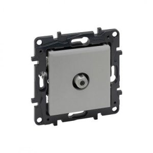LEGRAND 768226 RAVENTİ ALÜMİNYUM TV PRİZ SONLU 10DB