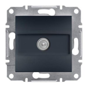SCHNEIDER ELECTRIC EPH3200171 ASFORA ANTRASİT TV PRİZİ 1DB SONLU