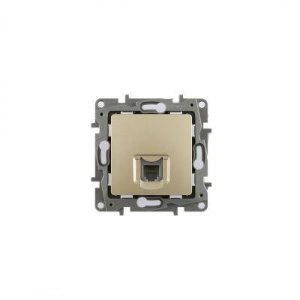 LEGRAND 767529 SALBEİ ŞAMPANYA RJ11 1 ÇIKIŞ TELEFON PRİZİ