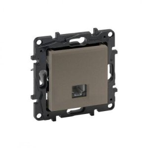 LEGRAND 768529 RAVENTİ BRONZ 1 ÇIKIŞLI RJ11 TELEFON PRİZİ