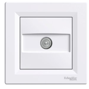 SCHNEIDER ELECTRIC EPH3200121 ASFORA BEYAZ TV PRİZİ 1DB SONLU