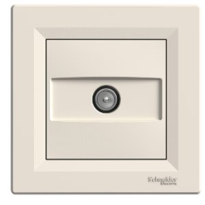 SCHNEIDER ELECTRIC EPH3200323 ASFORA KREM TV PRİZİ 8DB GEÇİŞLİ