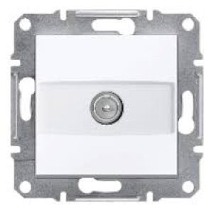 SCHNEIDER ELECTRIC EPH3270121 ASFORA BEYAZ TV PRİZİ 1DB SONLU