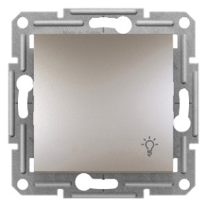 SCHNEIDER ELECTRIC EPH0900169 ASFORA BRONZ IŞIK İŞARETLİ LIGHT ANAHTAR (ÇERÇEVESİZ)